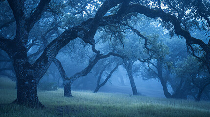 Canvas Print - trees in the forest