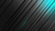 Black and Cyan with templates metal texture soft lines tech gradient abstract diagonal background