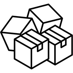 Sticker - Box Package Icon