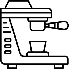 Sticker - Coffee Maker Icon