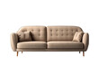 © Юлия Васильева - Sofa isolated on a transparent background. 3D rendering.
