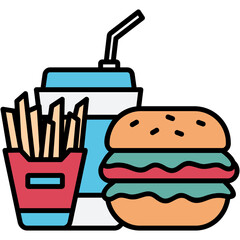 Poster - Fast Food Illustration