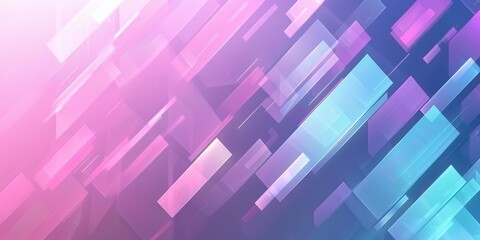 Wall Mural - A colorful background with pink and blue squares - stock background.