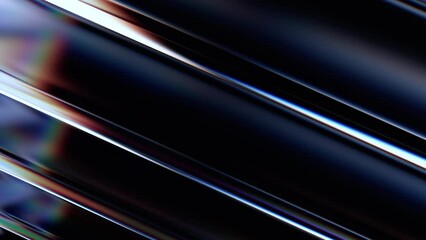 Abstract animation, 3d render of futuristic background, 4k seamless looped video