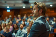 © rouda100 - Speaker at a business conference