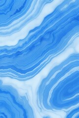 Wall Mural - Blue marble ink colorful pattern texture abstract background wallpaper