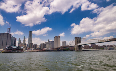 Poster - Brooklyn Bridge in New York City