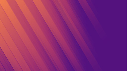 Wall Mural - Abstract soft light colorful purple gradient background with stripes diagonal lines. Minimal geometric wallpaper. Dynamic shapes composition.