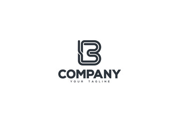 Letter B Logo Design - Logo Design Template	
