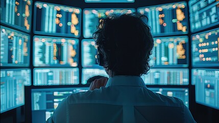 Aufkleber - A man operational Security and Supervision of IT Infrastructures. Generative AI.