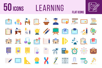 Sticker - Learning Icons Set