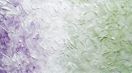 Wall Mural - Soothing sage green and soft lilac textured background, representing healing and creativity.