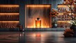 3D Render Luxury perfume product display no labels advertising product design AI Image Generative