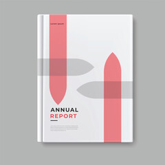 Poster -  annual report template business cover design