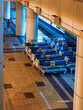 © Joseph - A corner of the main hall at National Taiwan University Hospital with many medical carts prepared aside. The hospital is ranked as the top 3 in Taiwan and is always busy with patients and visitors.