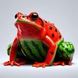 frog made of watermelon - version 6