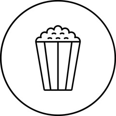 Poster - Popcorn Icon