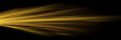 © luda - Golden shiny spiral wave sparks. Curved yellow speed line twirl. Glittering wavy trail. Swirling dynamic neon circle. Magic gold whirlwind with flare sparkles.