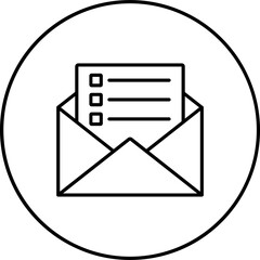 Canvas Print - Email Icon