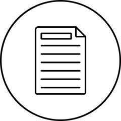 Poster - Document Icon