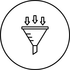 Sticker - Funnel Icon