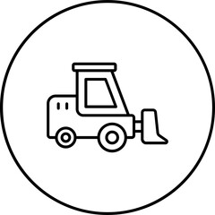 Wall Mural - Loader Truck Icon