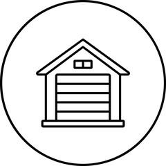 Sticker - Garage Icon