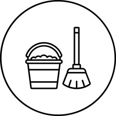 Poster - Cleaning Icon