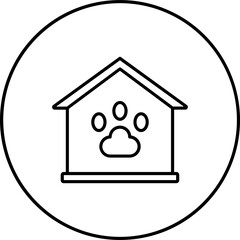 Sticker - Animal Shelter Icon