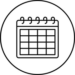 Poster - Calendar Icon