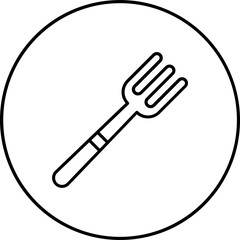 Poster - Fork Icon