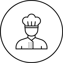 Wall Mural - Chef Icon