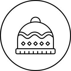 Poster - Autumn Hat Icon