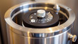 © Justlight - A detailed shot of the temperature control allowing for precise adjustments to achieve the desired consistency of yogurt.