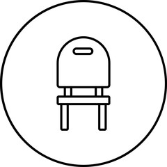 Wall Mural - Baby chair Icon