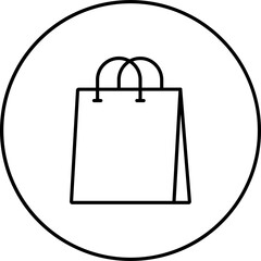 Wall Mural - Shopping Bag Icon