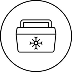 Poster - Ice Bucket Icon