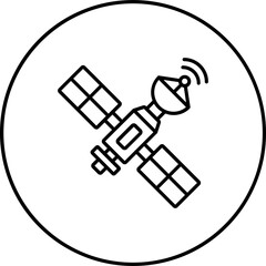 Sticker - Satellite Icon