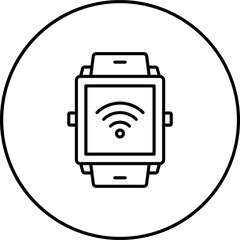 Wall Mural - Smartwatch Icon