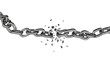 © Bawornpak - Broken chain on transparency background