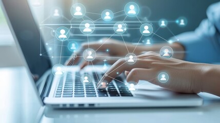 Human resources Human resources management recruitment employment, network headhunting concept