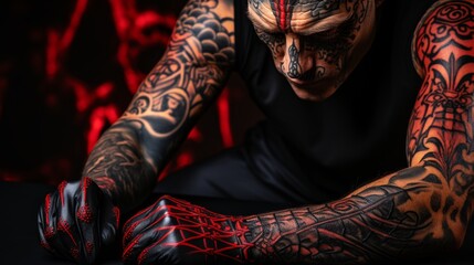 Unique tattoos on mens hands. creative and trendy body art designs for stylish men