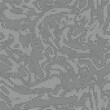 Digital light gray monochrome background. Seamless Halftone dots camouflage pattern for your design. Vector camo texture in polka dots