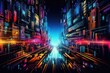 Cybernetic Pulse: Illuminating the Neon Dreamscape