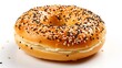 bagel with poppy seed