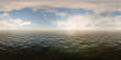 Clouds reflecting on a large body of water 360 panorama vr environment map