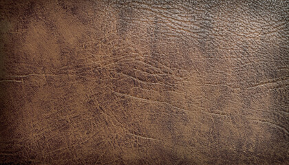 Wall Mural - Grunge and old leather texture with dark edges background for closeup textured wallpaper