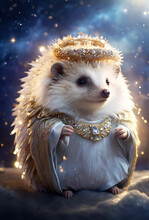 God Of Hedgehogs, ハリネズミ, 王様, Generative AI