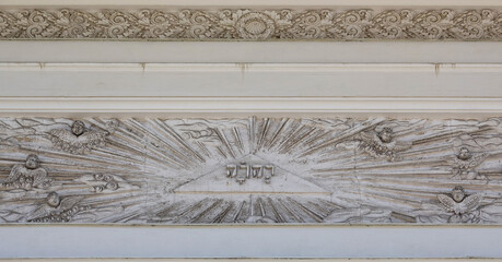 Poster - Details of Helsinki Cathedral (built in 1852), Finland