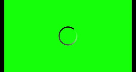 animation of the page loading process